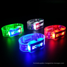 Valentine's Day Occasion Flashing Led love Wristband